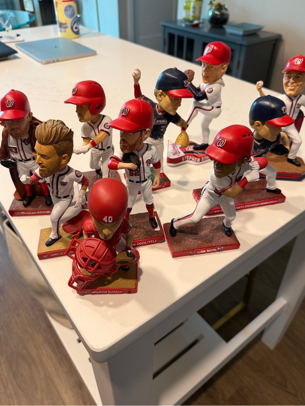 Washington Nationals (Nats) Baseball Player Bobblehead Set
